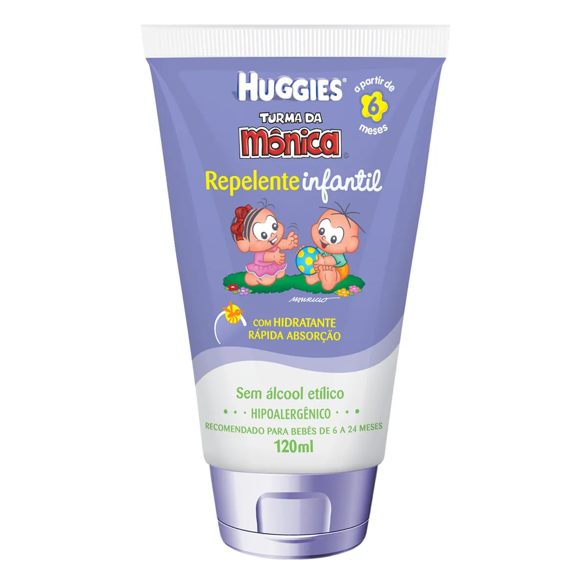 Repelente Infantil Huggies Turma da Mônica 120ml