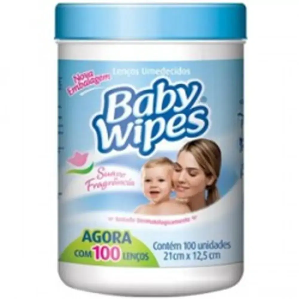 Lenco Umed Baby Wipes C/100 Azul