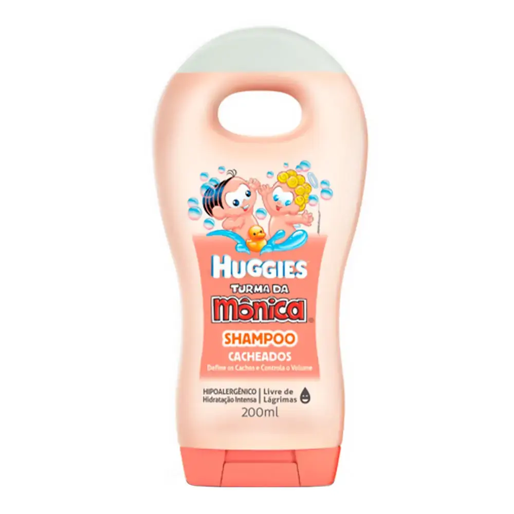 Shampoo Huggies Turma Da Mônica Suave