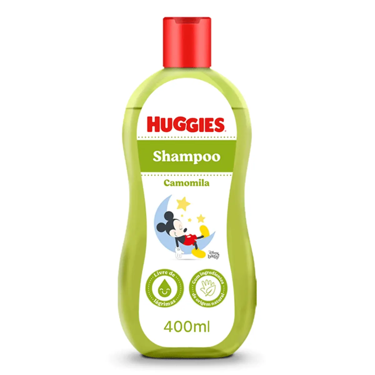 Shampoo Huggies Camomila para Recém Nascidos 400ml