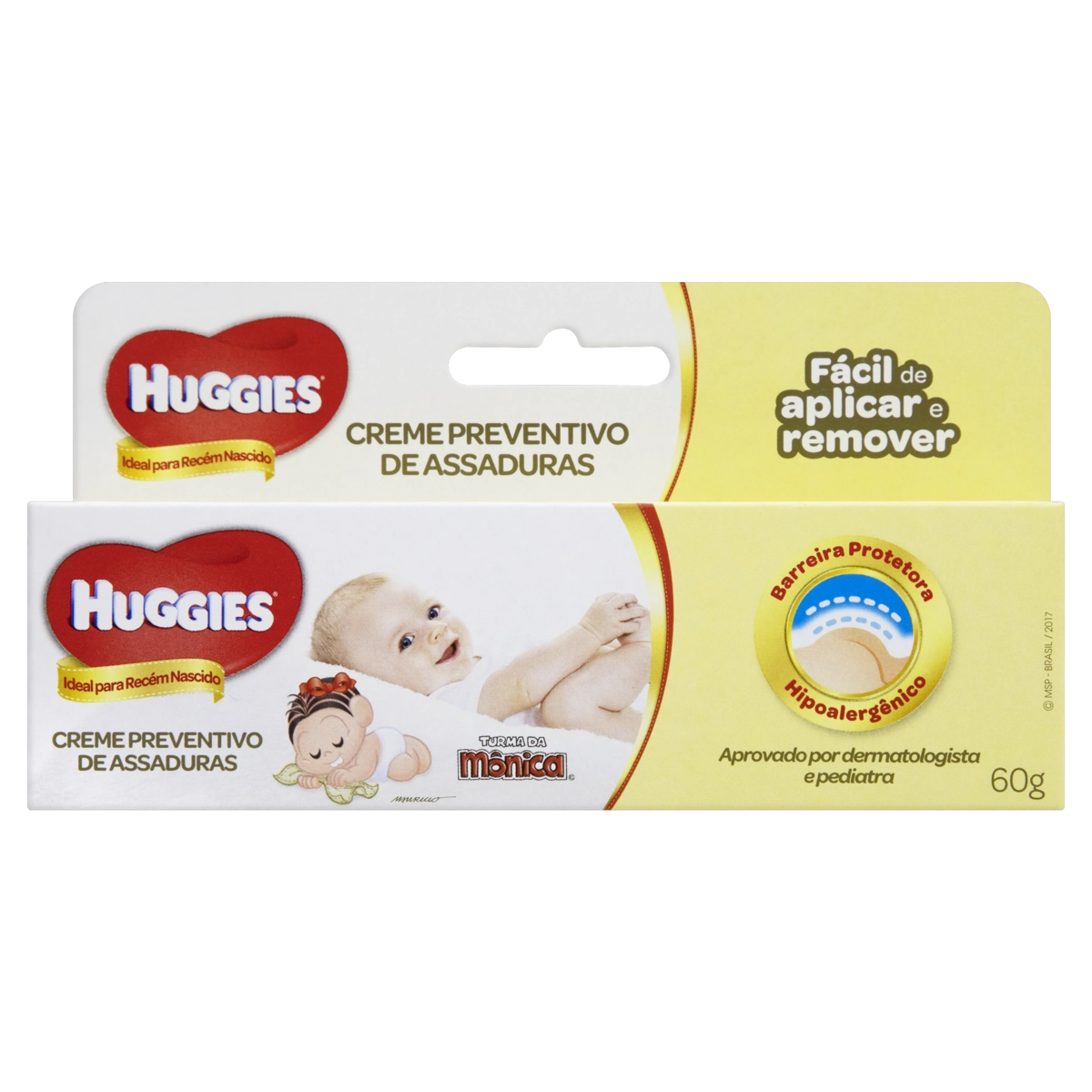 Creme Preventivo De Assaduras Huggies Caixa 60g