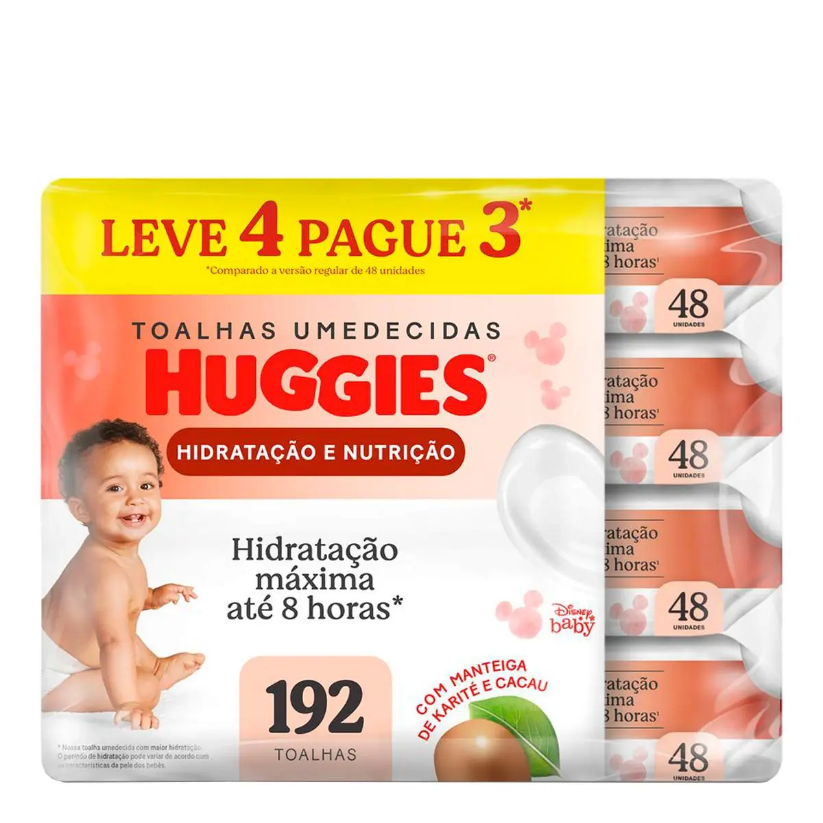 Lenço Umedecido Huggies Supreme Care  - Leve 4 e Pague 3 unidades