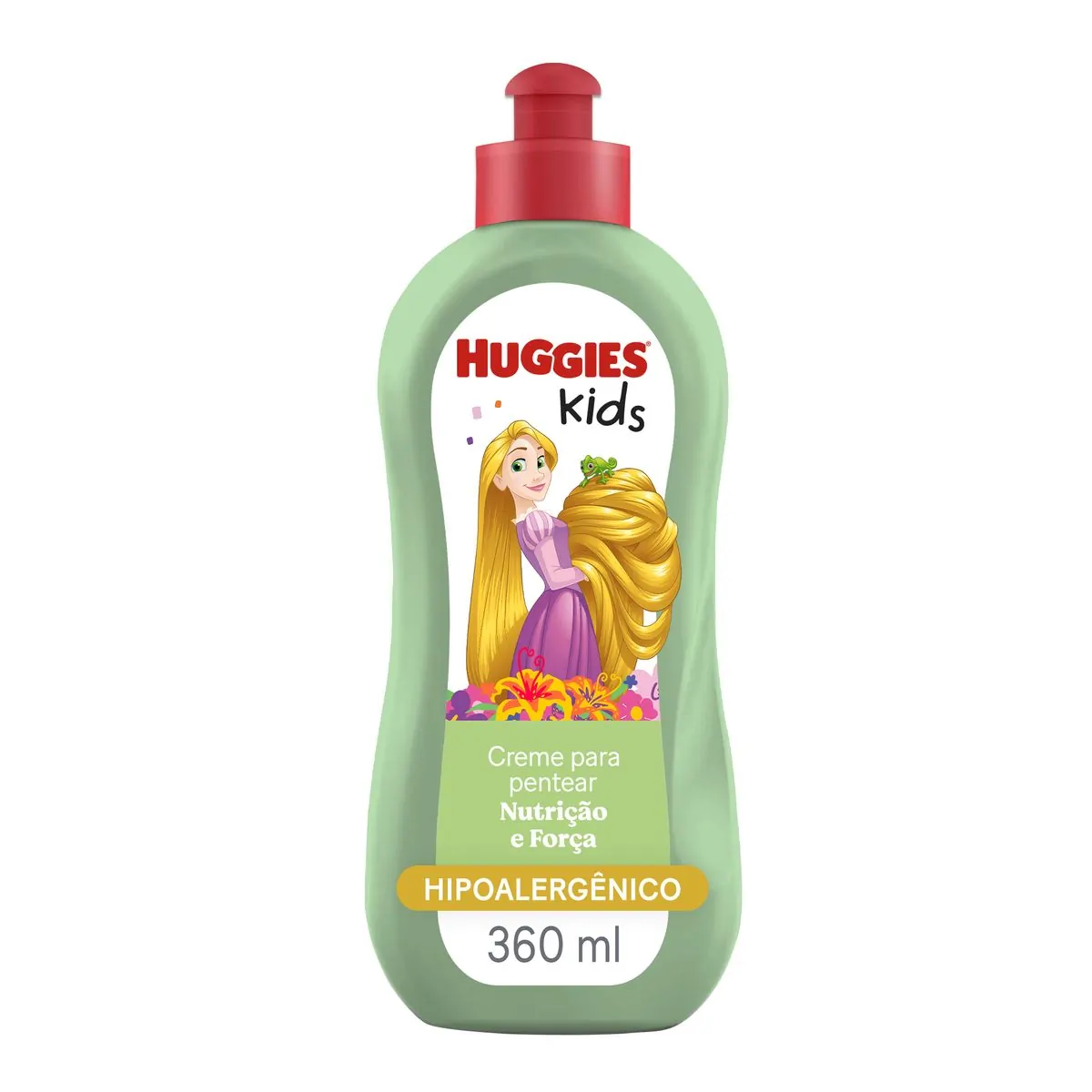Creme Para Pentear Enrolados Huggies Kids Nutrição E Força Frasco 360ml