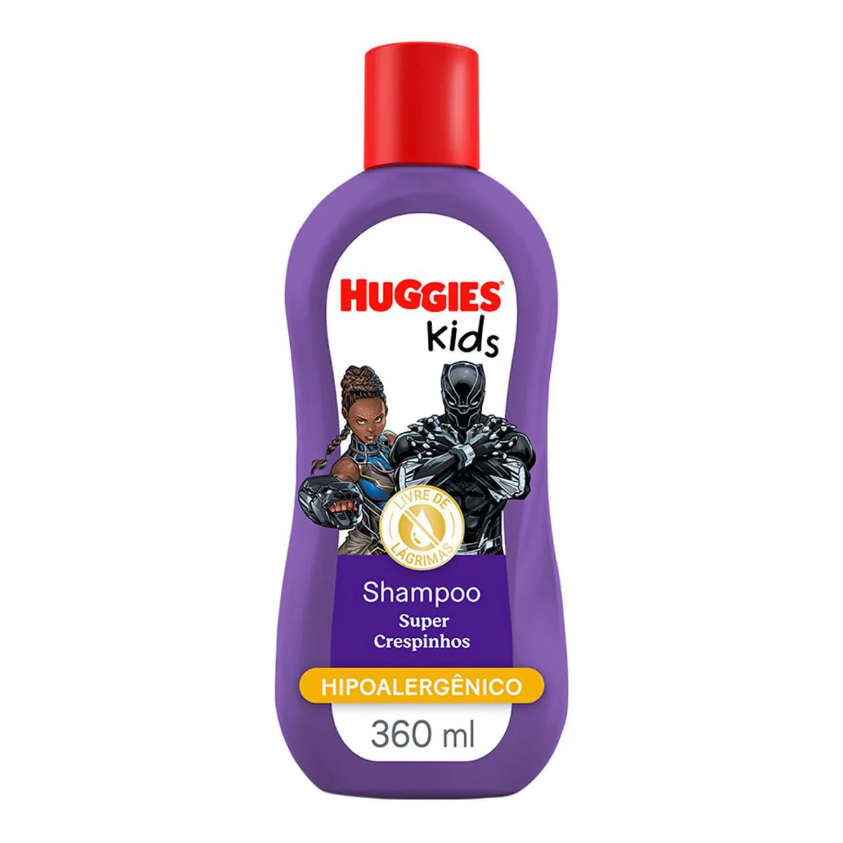 Shampoo Huggies Kids Super Crespinhos Frasco 360ml