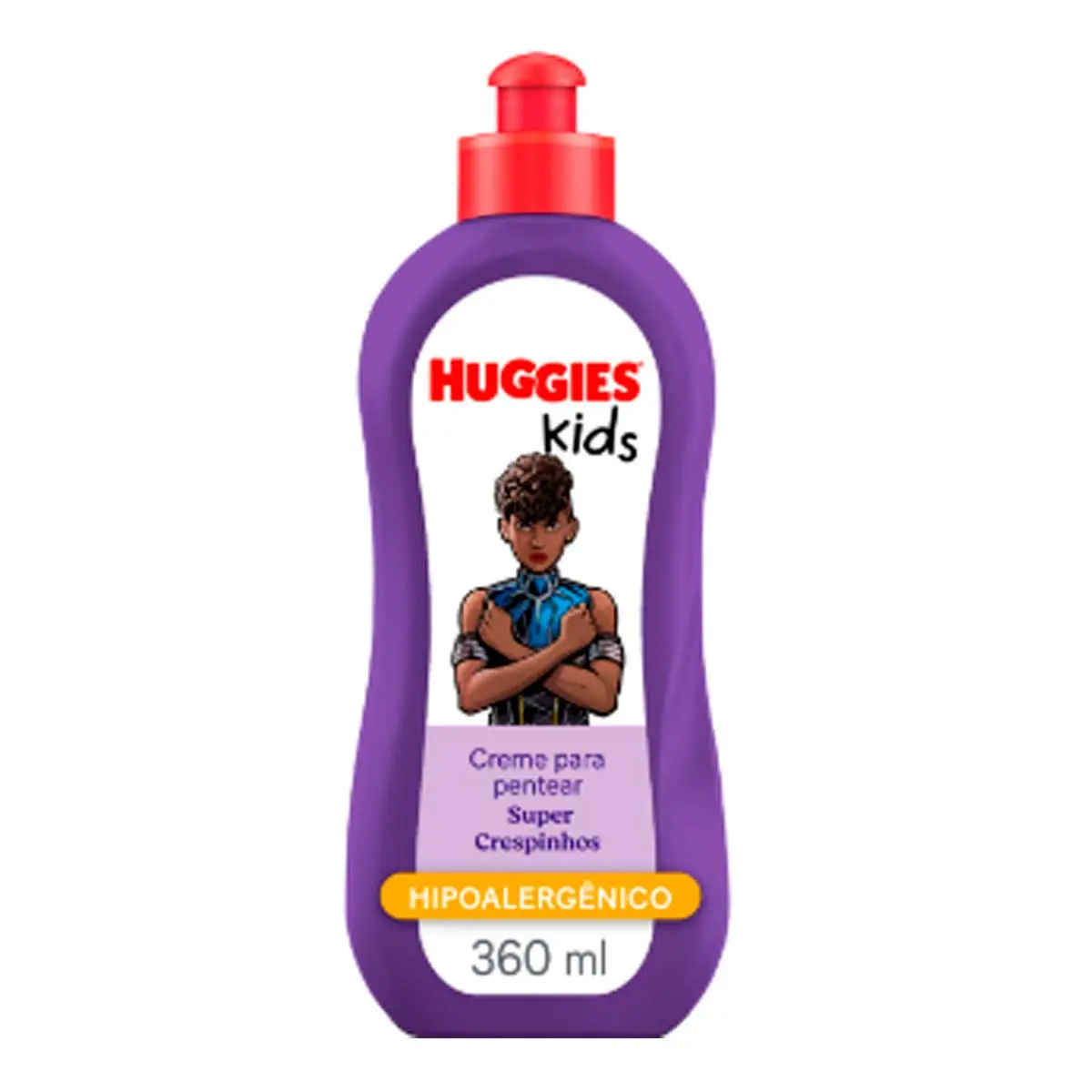 Creme Para Pentear Huggies Kids Super Crespinhos Frasco 360ml