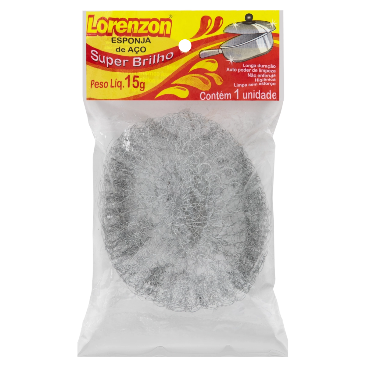 Esponja Aço Lorenzon 15g