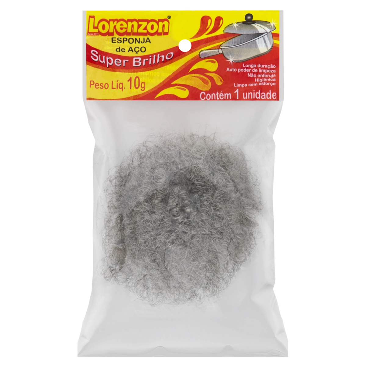 Esponja Aço Lorenzon 10g