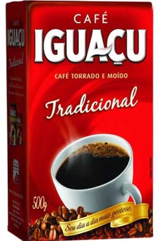 Café Torrado E Moído Tradicional Iguaçu Pacote 500g