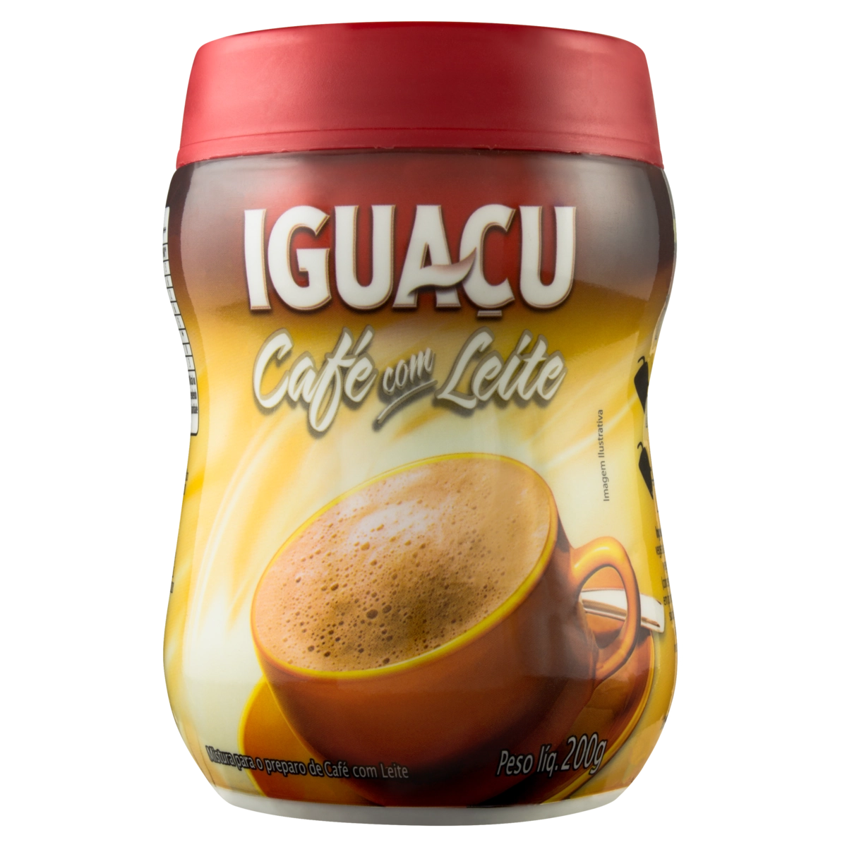 Café Com Leite Solúvel Iguaçu Pote 200g
