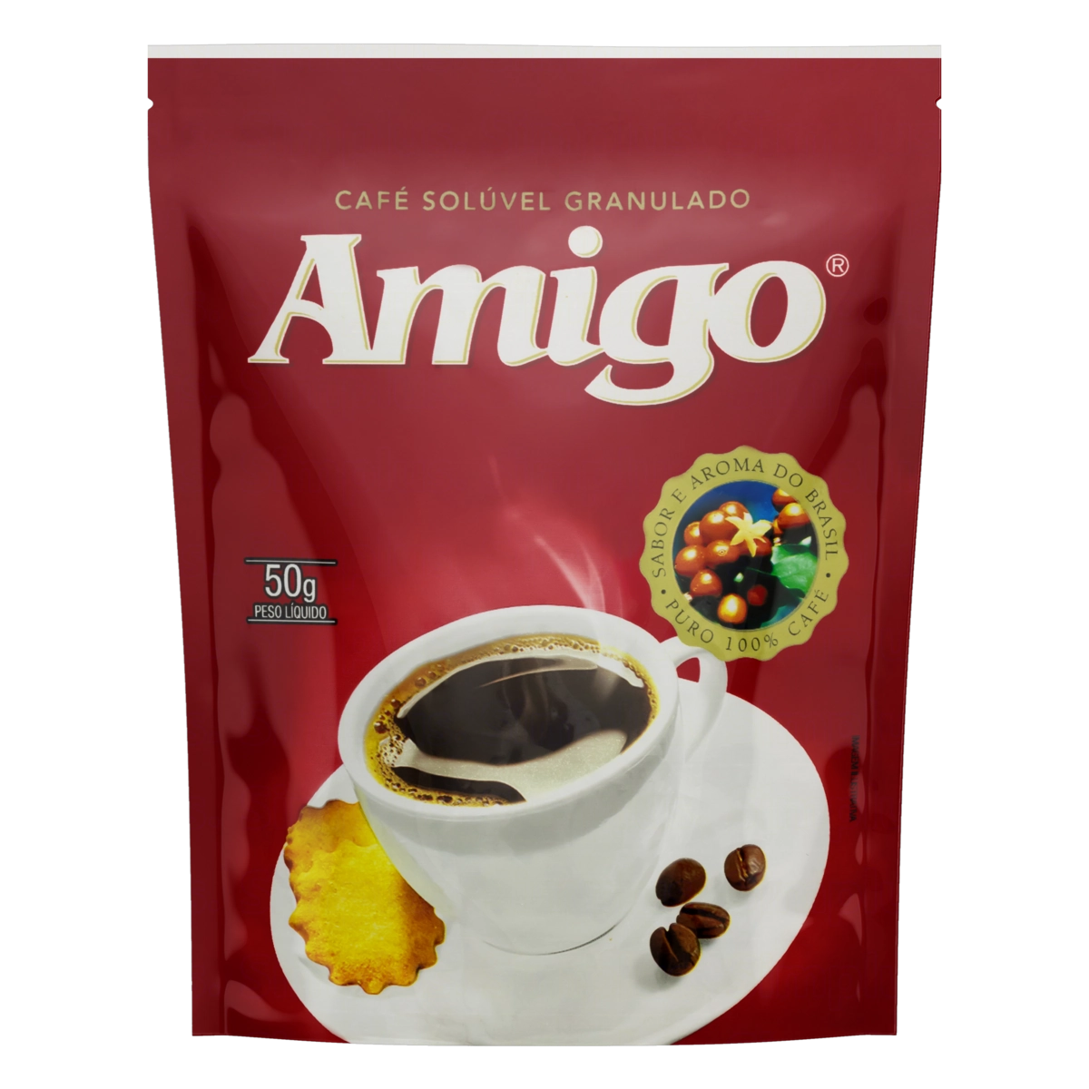 Café Solúvel Granulado Amigo Sachê 50g