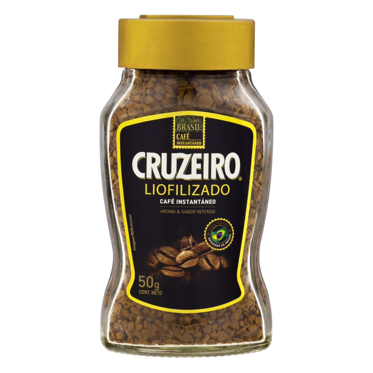 Café Instantâneo Liofilizado Cruzeiro Vidro 50g
