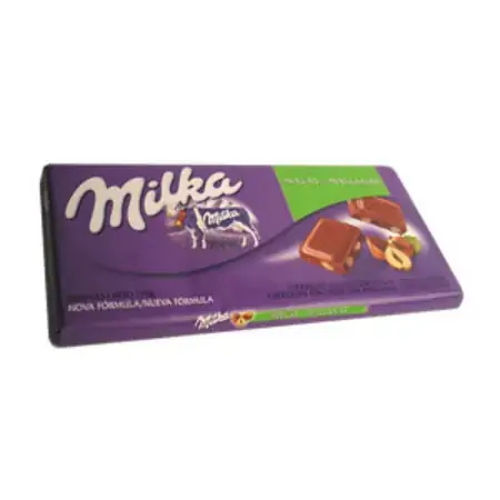 Milka Ao Leite Com Avelã Lacta