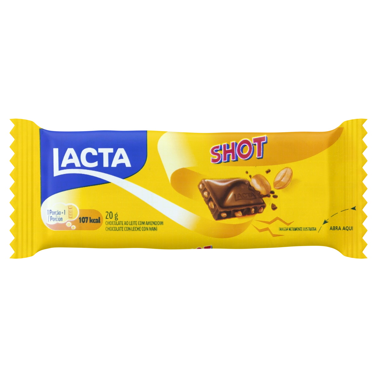 Chocolate Lacta Shot
