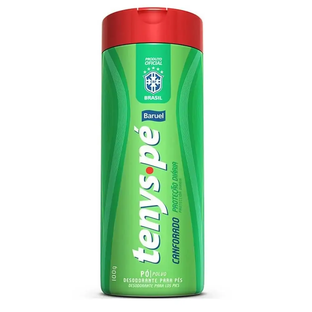 Talco Antisséptico Tenys Pé Baruel Canforado