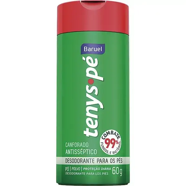 Desodorante Tenys Pe Conforado Po 60g Baruel