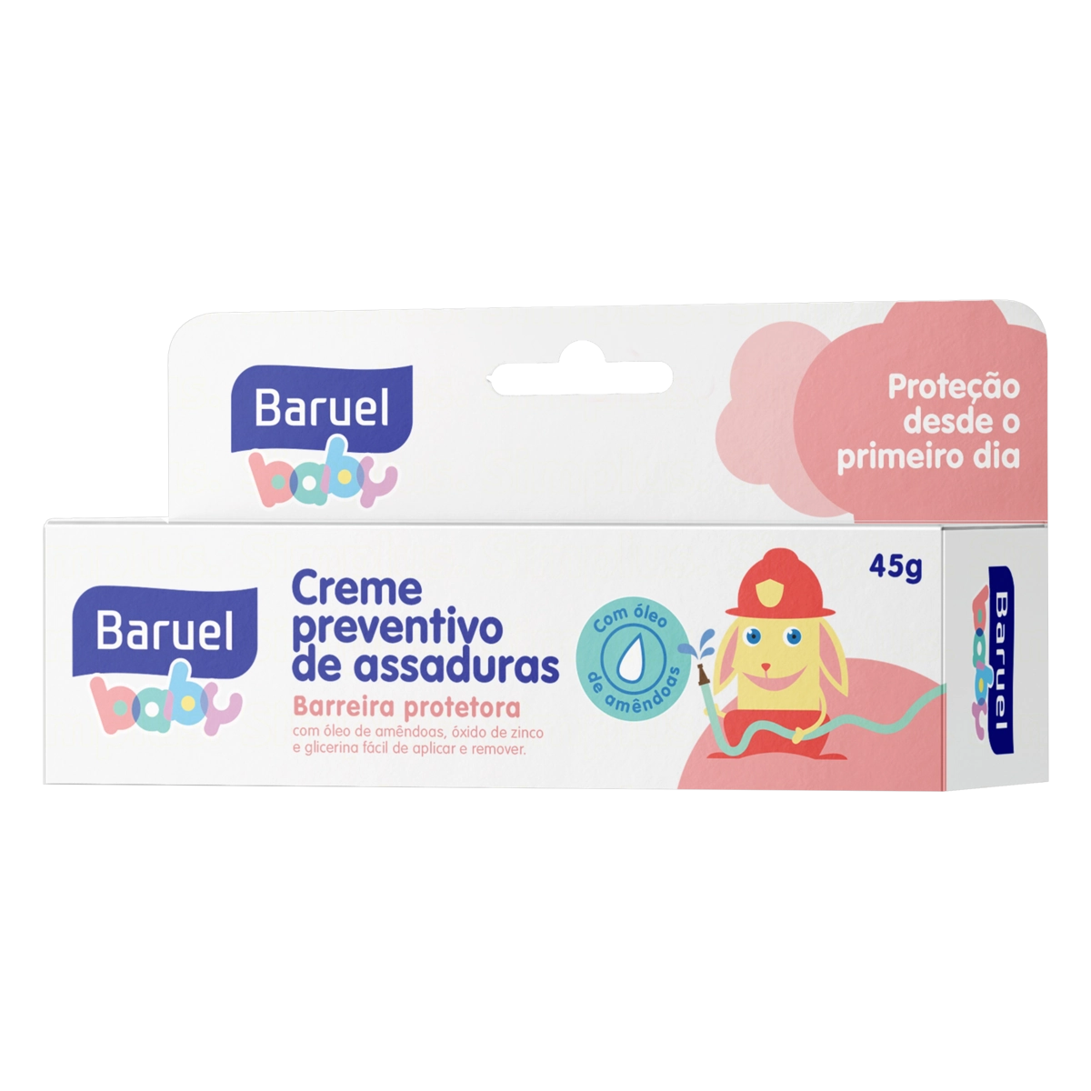 Creme Preventivo de Assaduras Baruel Baby Caixa 45g
