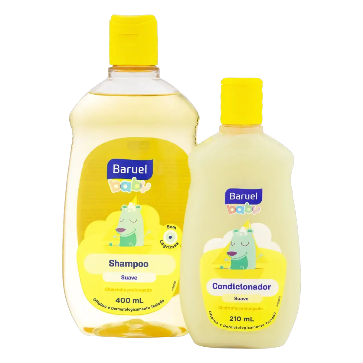 Kit Shampoo 400ml Condicionador 210ml Suave Baruel Baby
