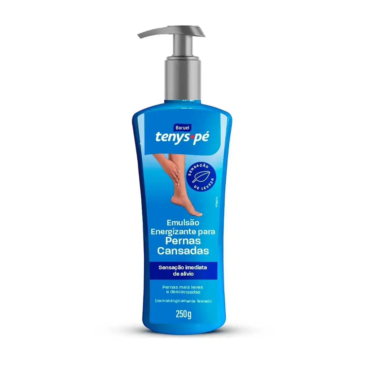 Gel Creme Pernas Cansadas Baruel Tenys Pé Frasco 250ml