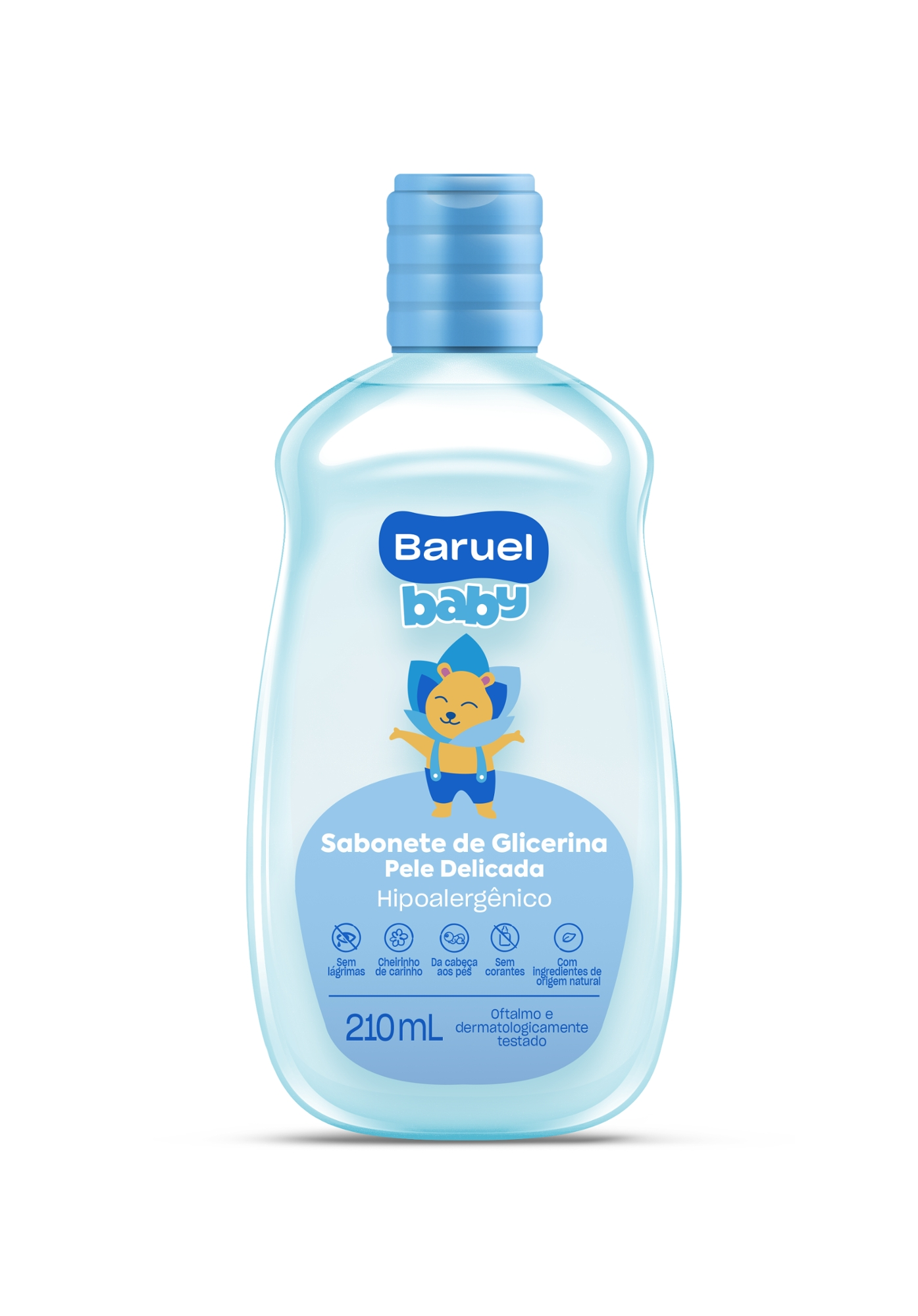 Sab Liq Baruel 210ml Baby Glicerina Pele Delicada