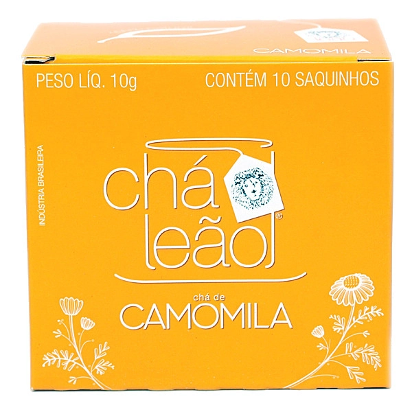 Mate Camomila Matte Leão 10 Sachês G