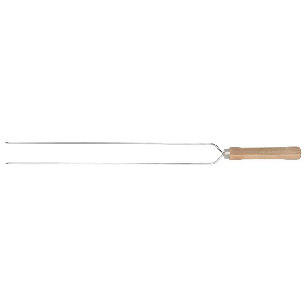 Espeto Duplo Aço Mor 55cm