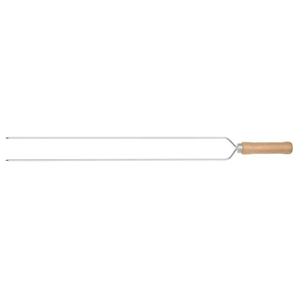 Espeto Duplo Aço Mor 75cm