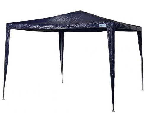 Gazebo Ráfia Aço Carbono Azul Mor
