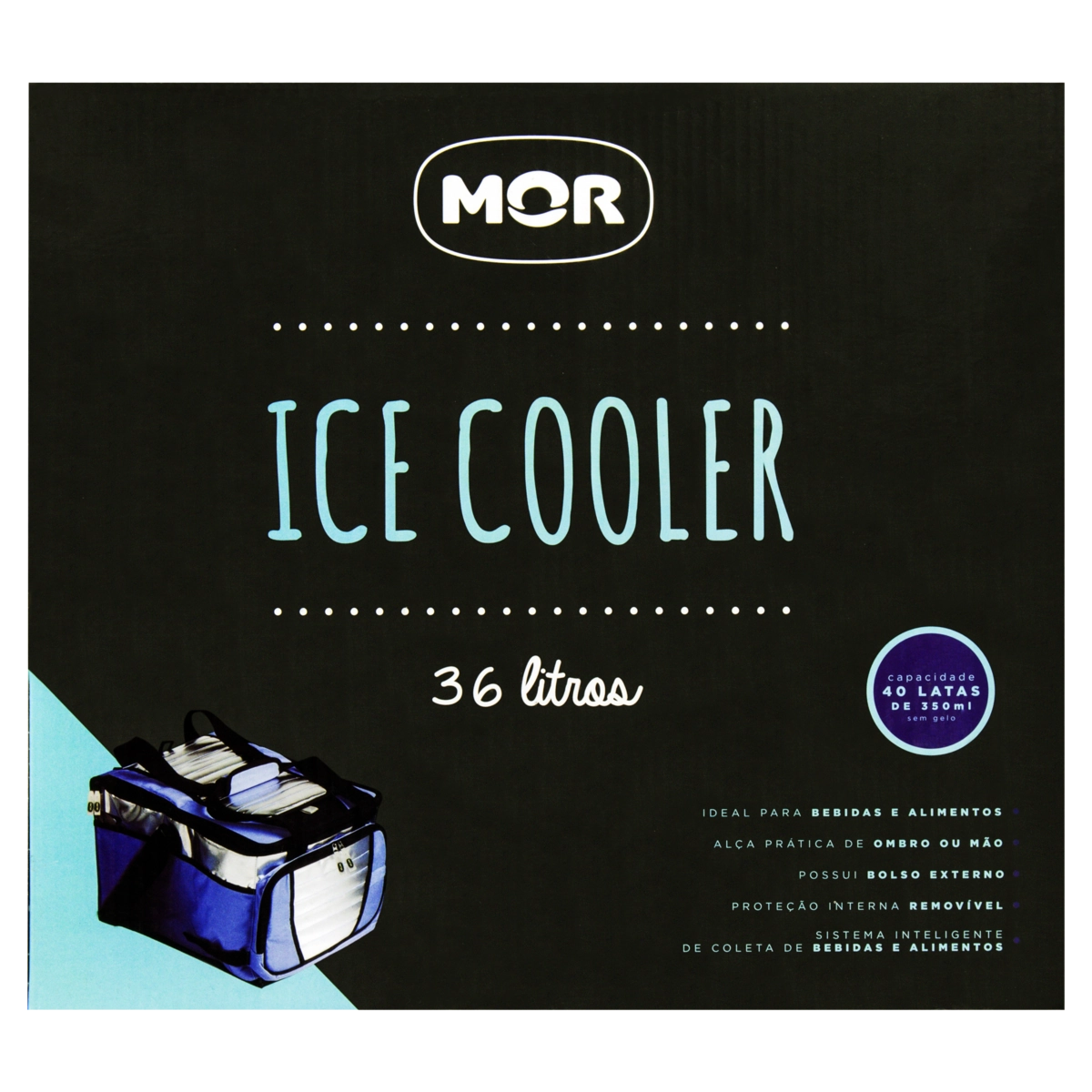 Bolsa Térmica Ice Cooler 36l Mor