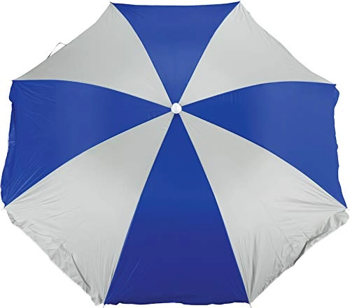 Guarda Sol Azul E Branco Mor