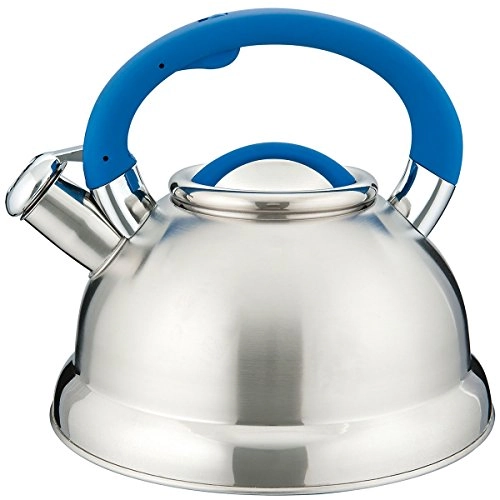 Chaleira Diletta Mor 7709 Com Alça Azul E Fundo Triplo 3l