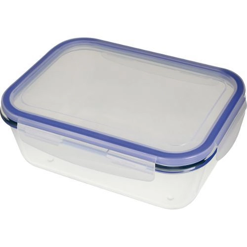 Pote Refratário Retangular Com Tampa 1 Litro Glass 7773 Mor