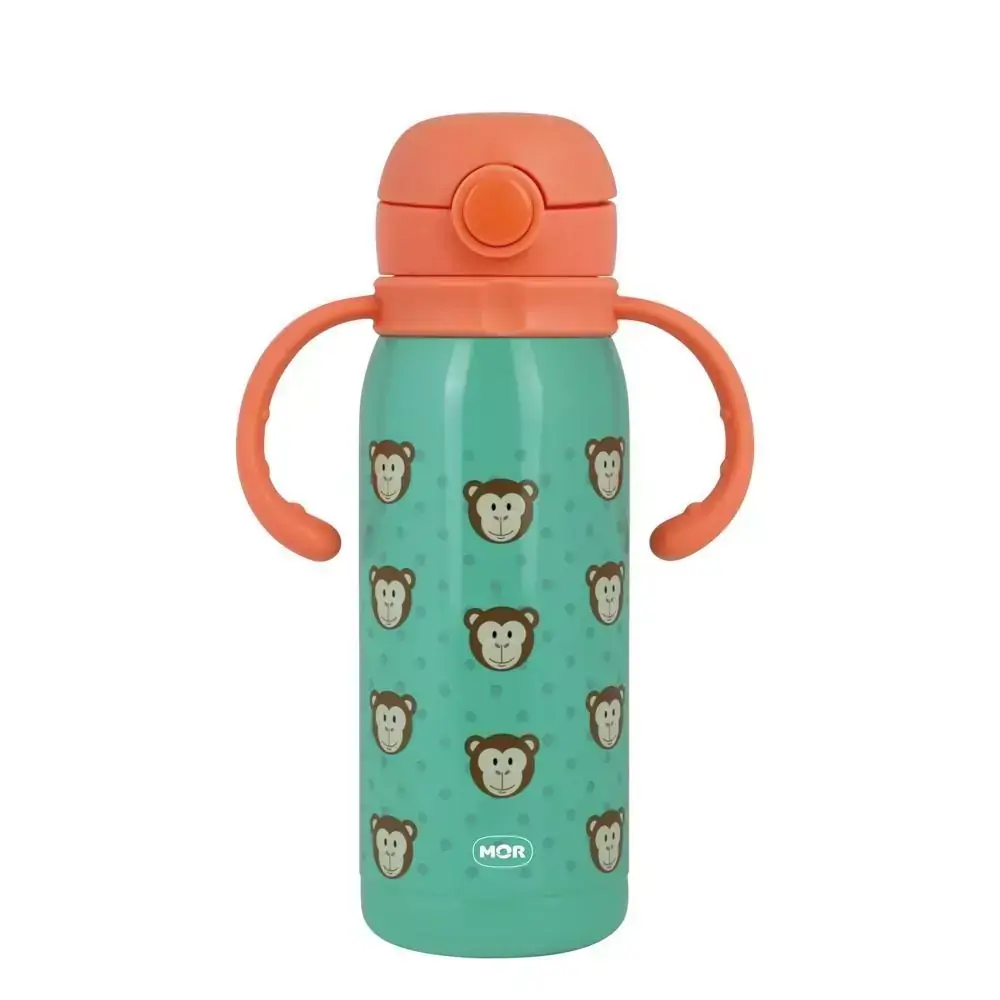 Garrafa Color Baby 450Ml Macaquinho - Verde