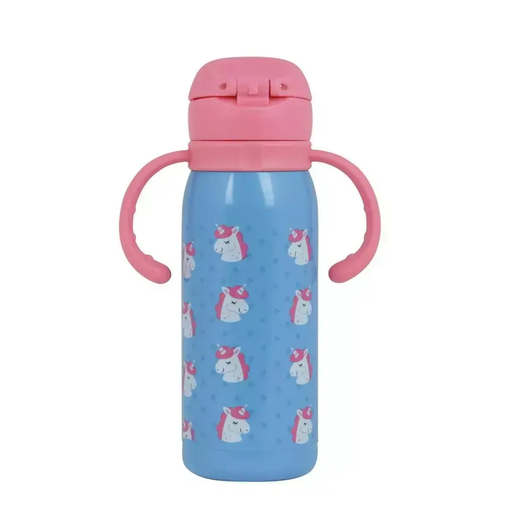 Garrafa Color Baby 450Ml Unicornio - Rosa