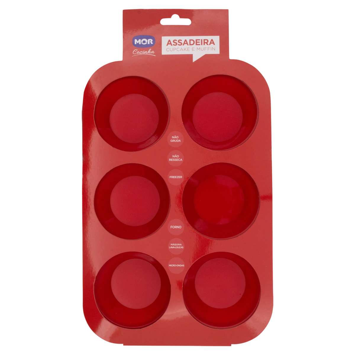 Assadeira Para Cupcake E Muffin Silicone Mor Cozinha