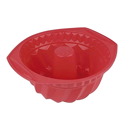Forma para Bolo de Silicone MOR Vermelha
