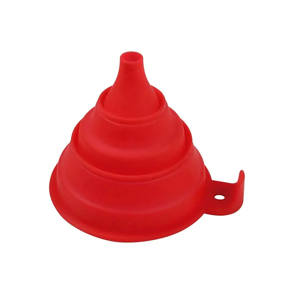 Funil Retrat Silicone Mor