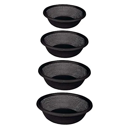 Conjunto Peneira Sem Cabo 4 Peças Preto