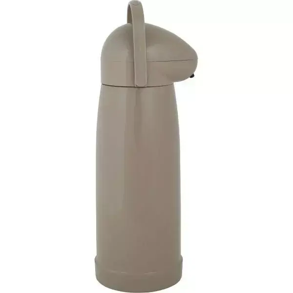 Garrafa Termica Pressao Nobile PUMP 1,9L. Bege