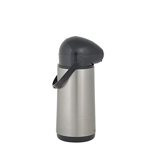 Garrafa Termica De Pressao Nobile Inox 1 Litro