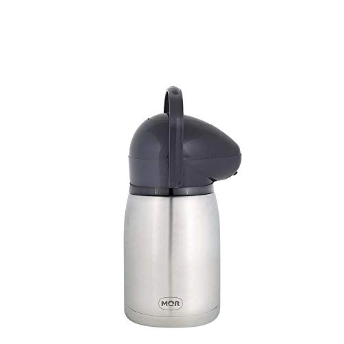 Garrafa Térmica de Pressão Nobile Total Inox 1,3 Litros