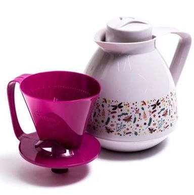 Kit Garrafa Term Mor 650ml Amabile Lavanda