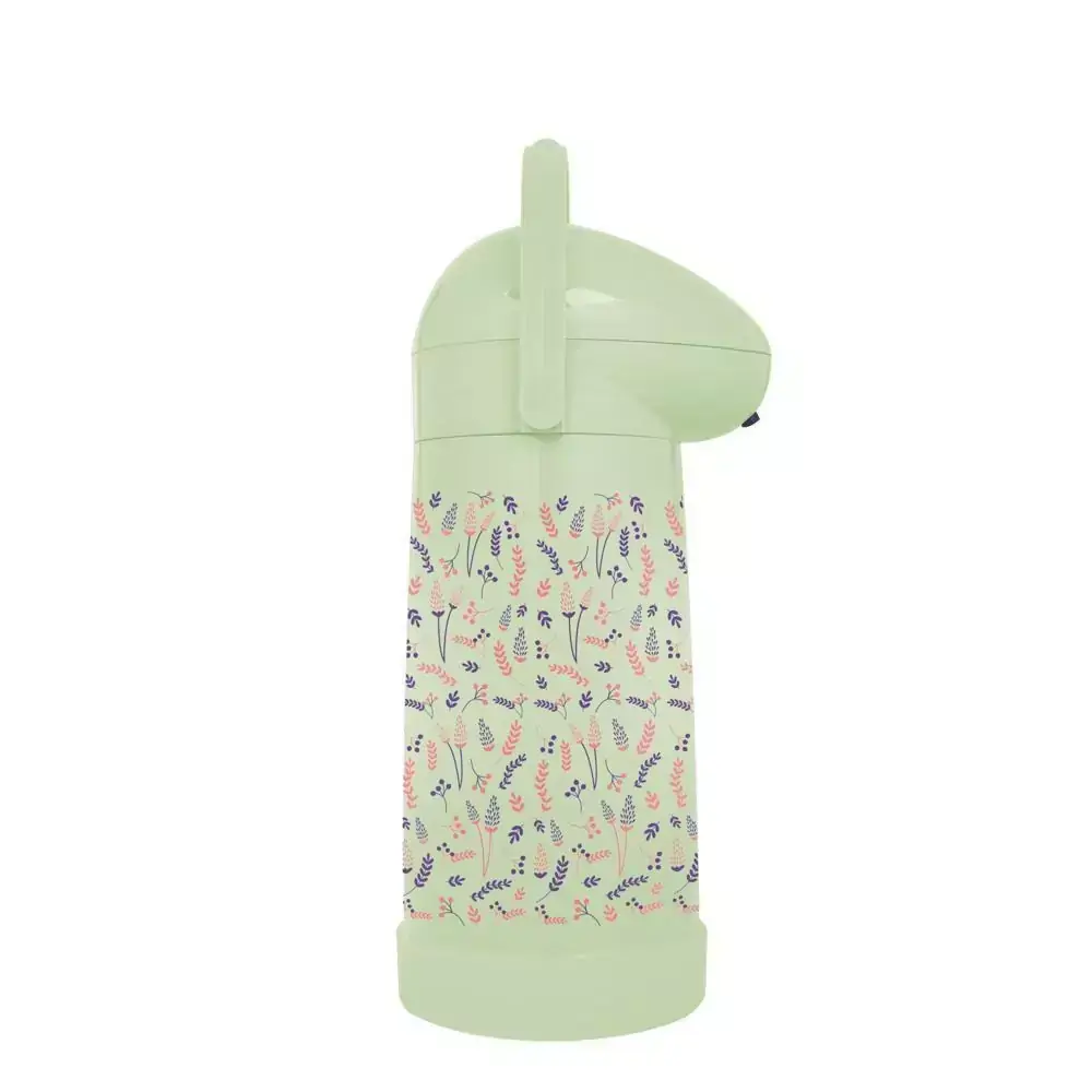 Garrafa Térmica Pressao Nobile Decorada Hortela 1,0L - Verde