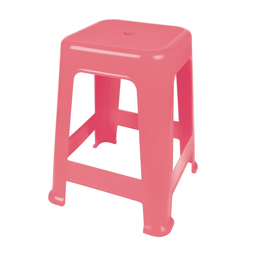 Banqueta Plastica Mor Pessego - Rosa