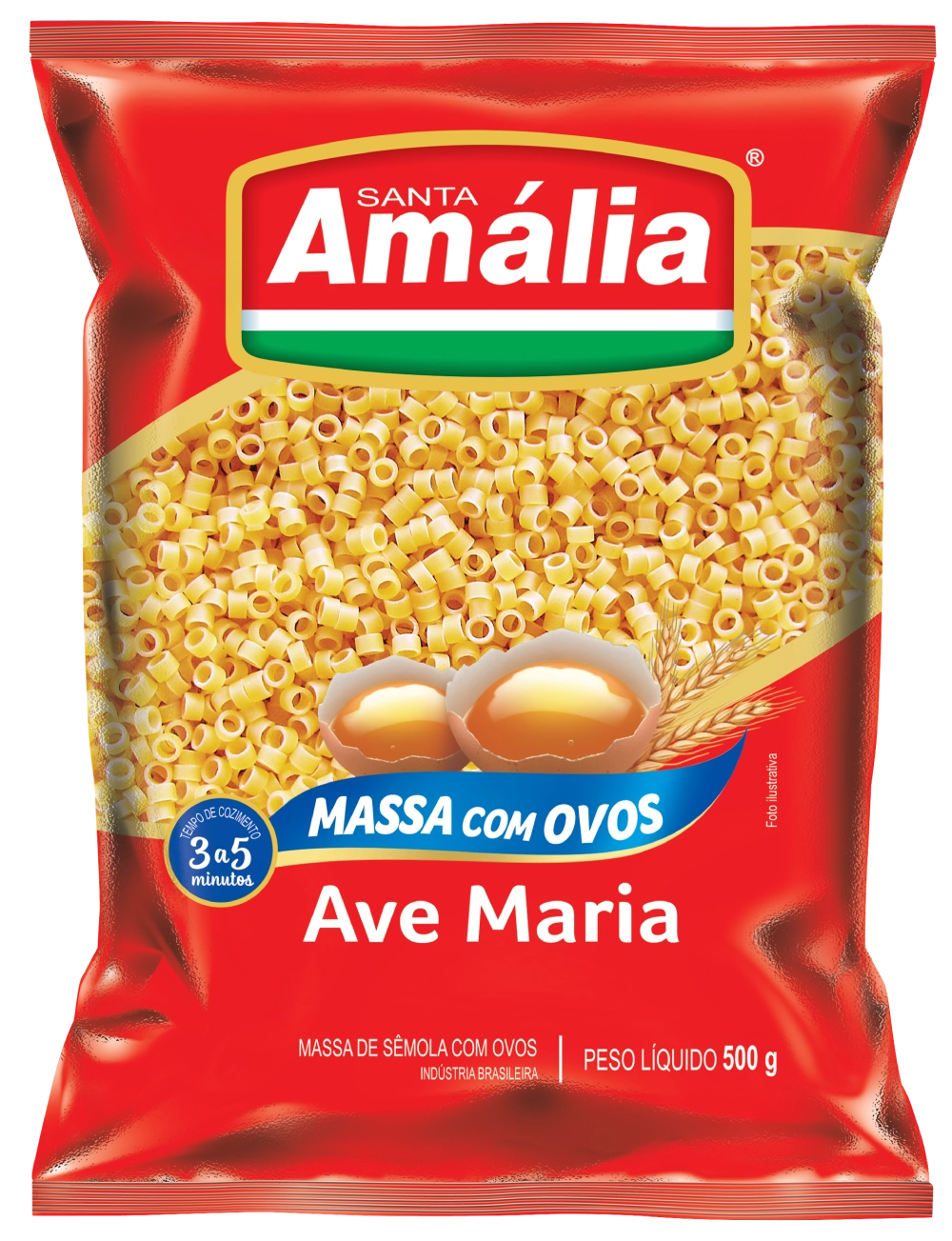 Macarrão Santa Amália Ovos Ave Maria
