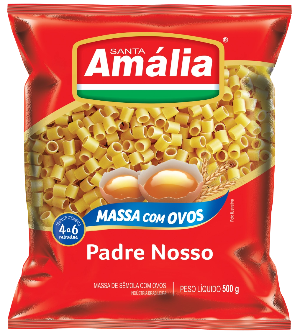 Macarrão Santa Amália Ovos Padre Nosso