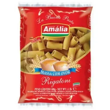 Rigatoni Santa Amália Com Ovos