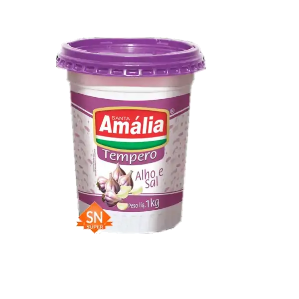 Tempero Sta Amalia Alho/sal