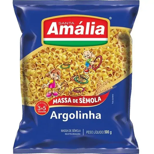 Macarrao Amalia Argolinha Semola 500g