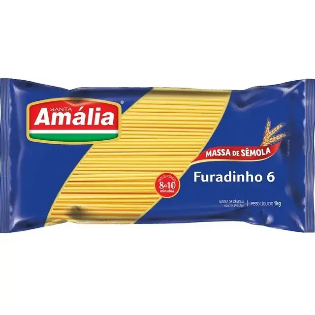 Macarrao Amalia Furadinho 6 1kg