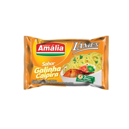 Macarrão Instantâneo Santa Amália Galinha Caipira